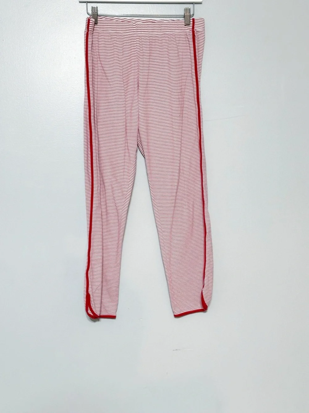 LAKE Red Stripe Long Sleeve Pajamas Set Size Small - Picture 5 of 7